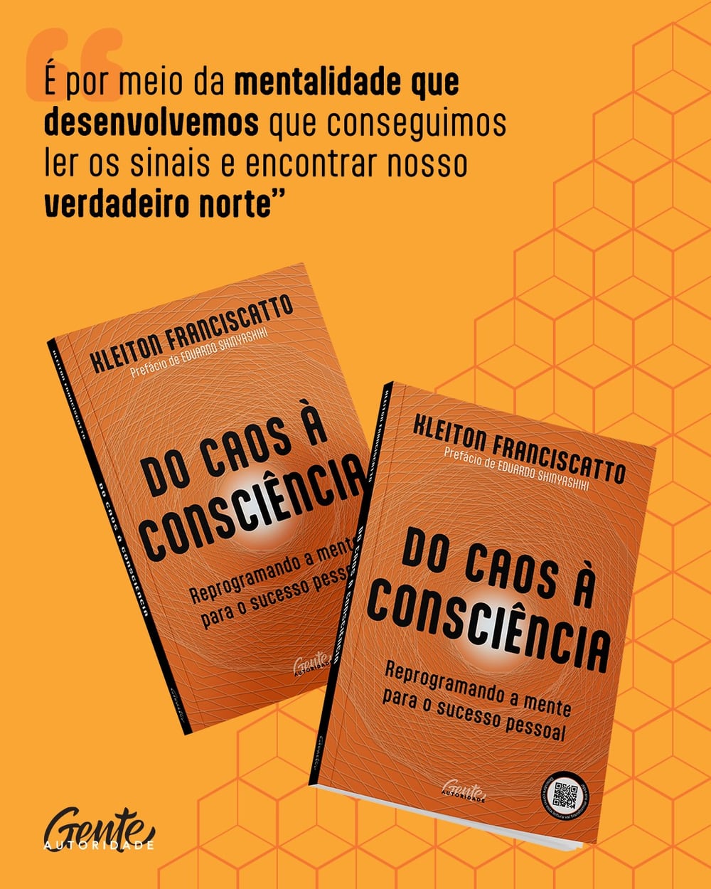 Livro Do Caos à Consciência, de Kleiton Franciscatto (Editora Gente)